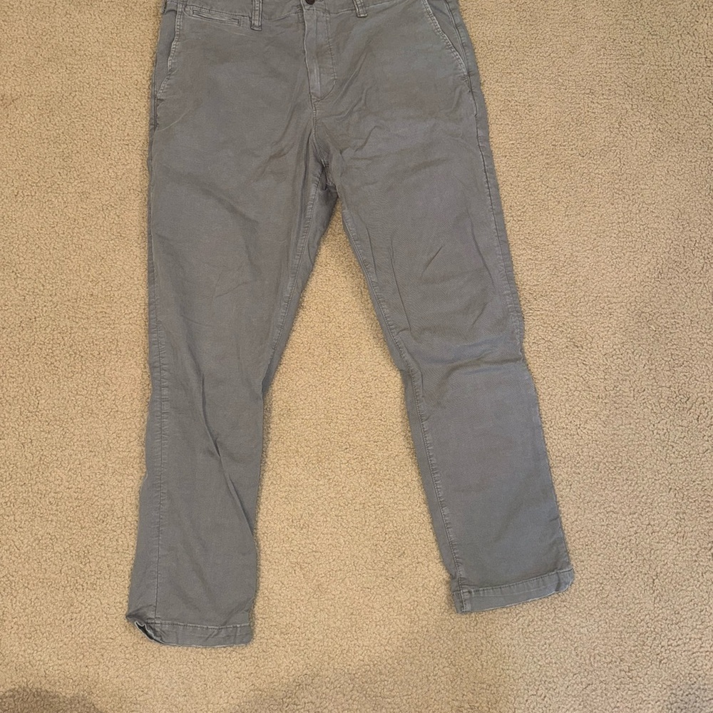 Men's Gray American Eagle Pants